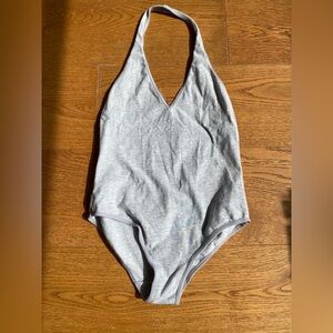 American Apparel Gray Bodysuit